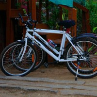 Cycling Next to River Cauvery