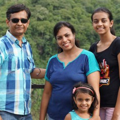 Family Outing to Shivanasamudra Waterfalls near Bangalore