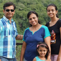 Family Outing to Shivanasamudra Waterfalls near Bangalore