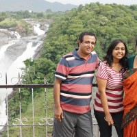 One day family trip to Shivanasamudra waterfalls