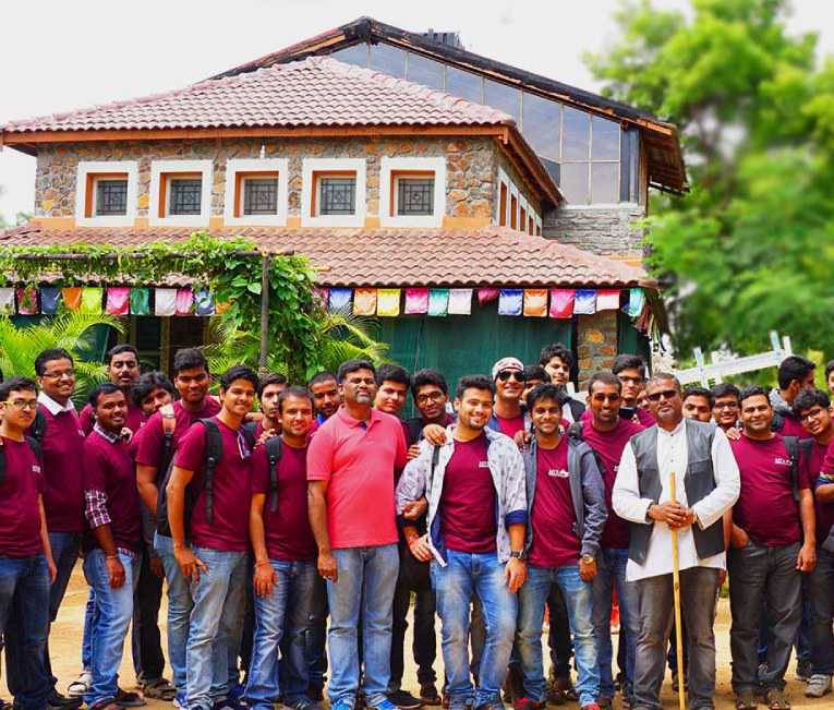 Myra Business School of Mysore Experiencing the Village Tour in Bangalore