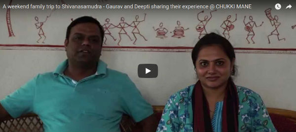 Gaurav and Deepti sharing their experience at Chukkimane