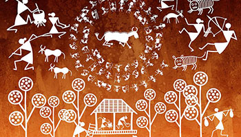 Warli Art at Chukki mane