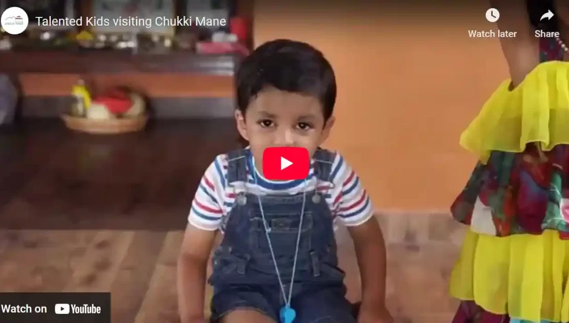 Spiritual Tour Kids showing talent at CHUKKI MANE