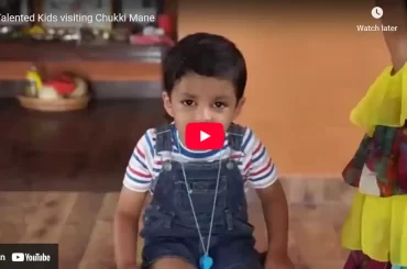 Spiritual Tour Kids showing talent at CHUKKI MANE