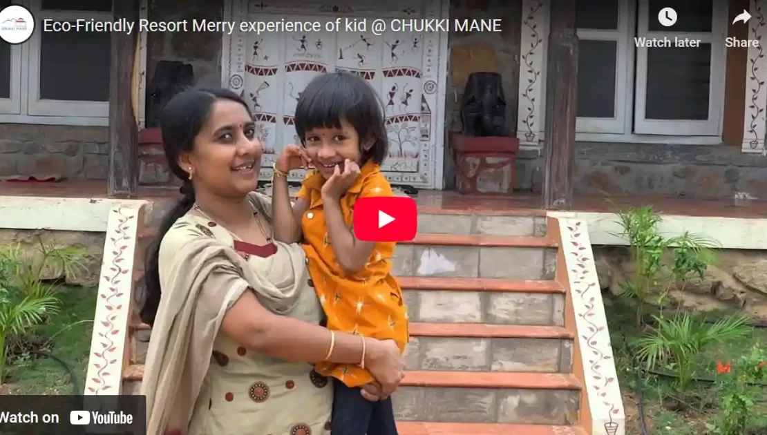 Eco-Friendly Resort Merry experience of kid @ CHUKKI MANE