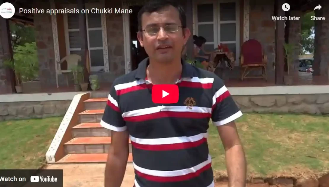 Nature resort Chukki Mane experience by very first guest Rohith and family