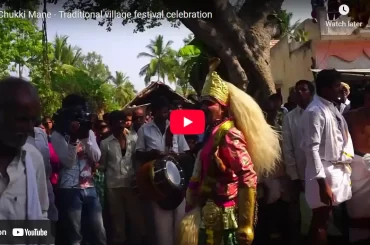 Traditional village festival celebration at Chukki Mane