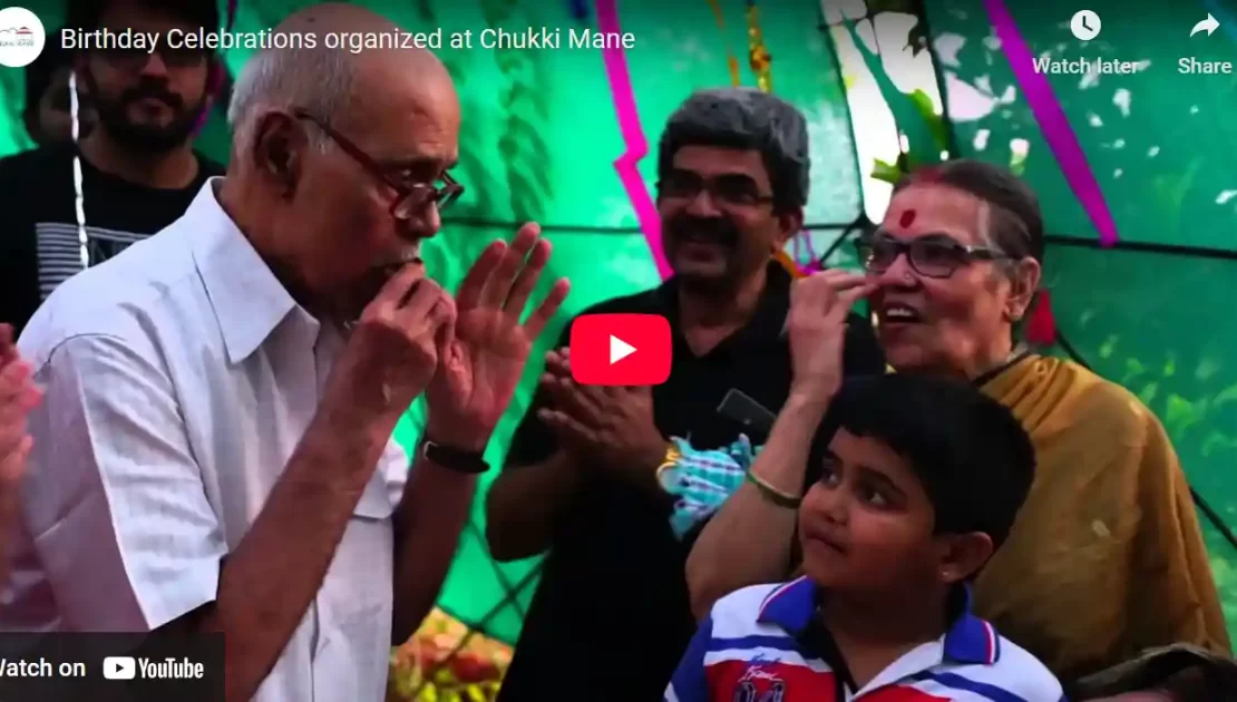 Birthday Celebration organized at Chukki Mane