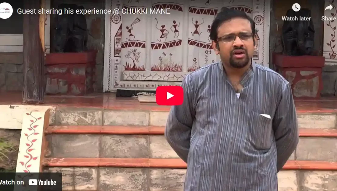 Guest sharing his experience