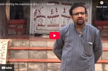 Guest sharing his experience