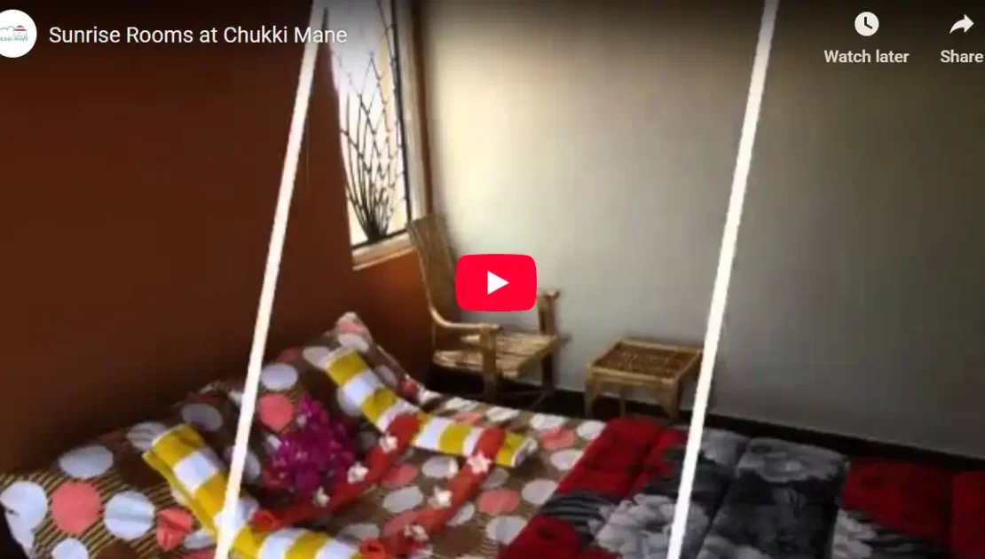 Sunrise room at Chukki Mane