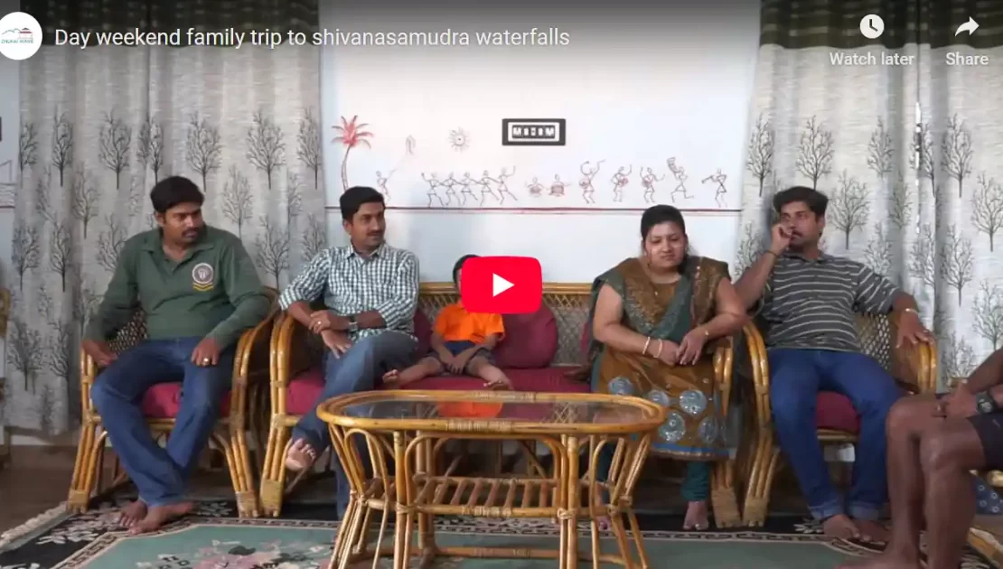 Day weekend family trip to shivanasamudra waterfalls at chukki mane
