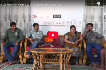 Day weekend family trip to shivanasamudra waterfalls at chukki mane