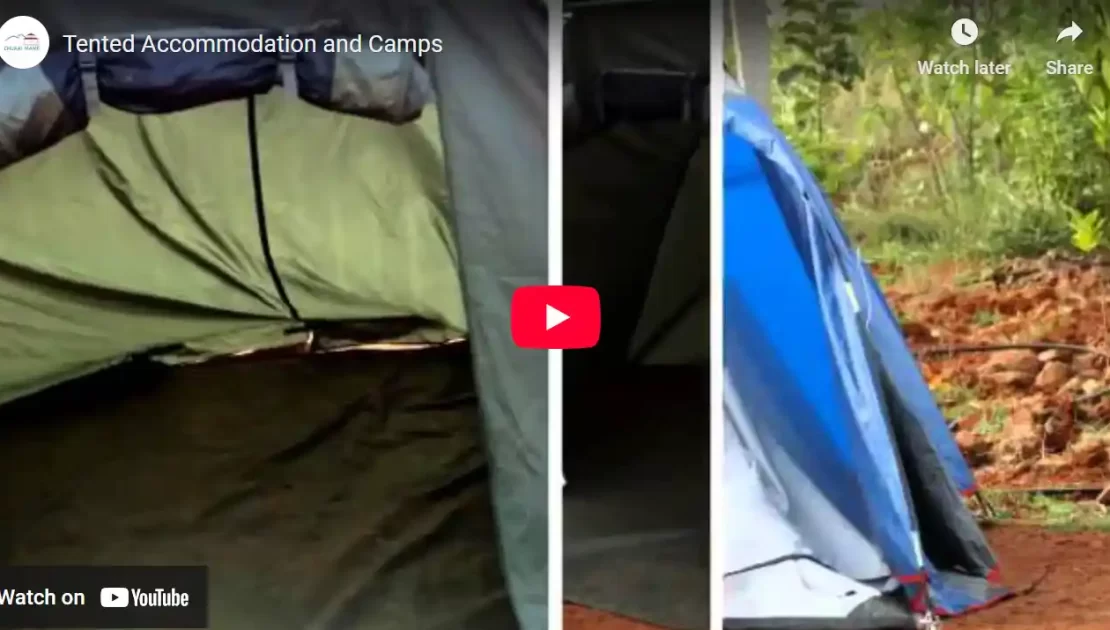 Tented Accommodation and Camps at chukki mane