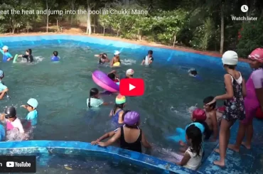 Beat the heat Village Artificial Pond for Children @ Chukki mane