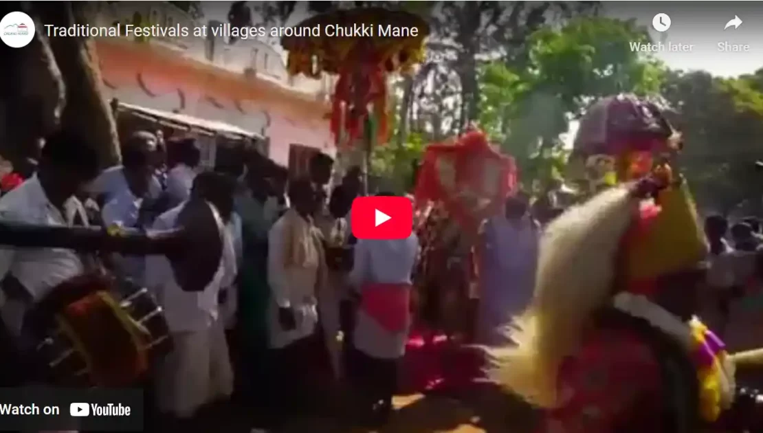 Karnataka Village festival and Villagers traditional festival at Chukkimane resorts