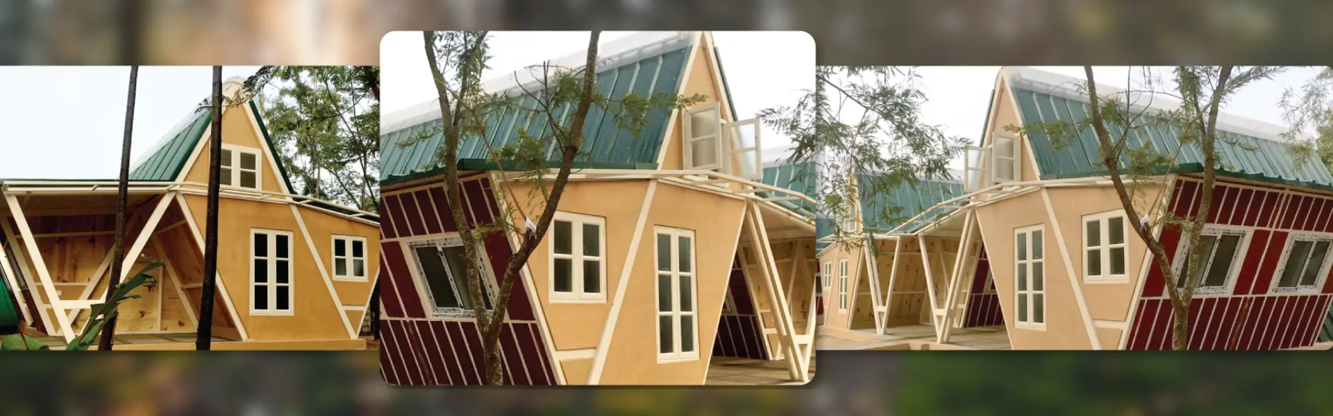 Eco-friendly sustainable cottages