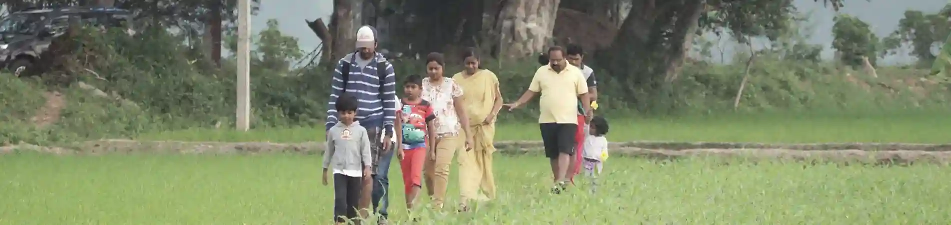 Village tour near Bangalore with children