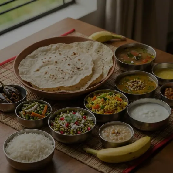 Jowar roti and ennegayi palya at ChukkiMane lunch