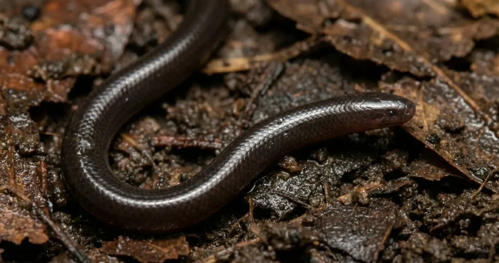 Brahminy Blind Snake near Chukkimane