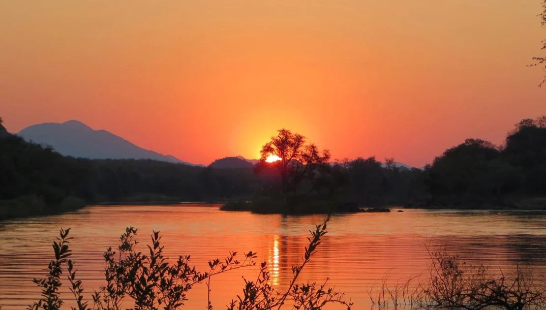 Kaveri River Sunset