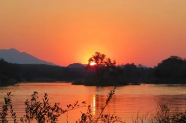 Kaveri River Sunset