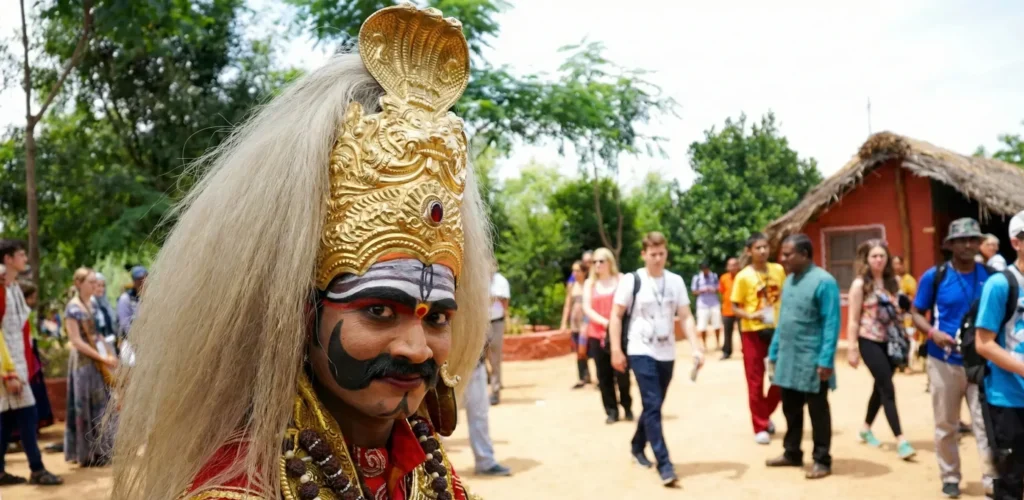Karnataka folk dance at full display in ChukkiMane