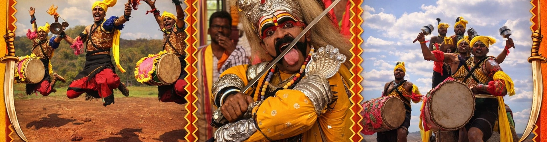 Karnataka cultural dance Veeraghase