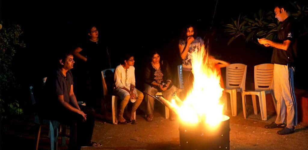 Bonfire Activity for Guests