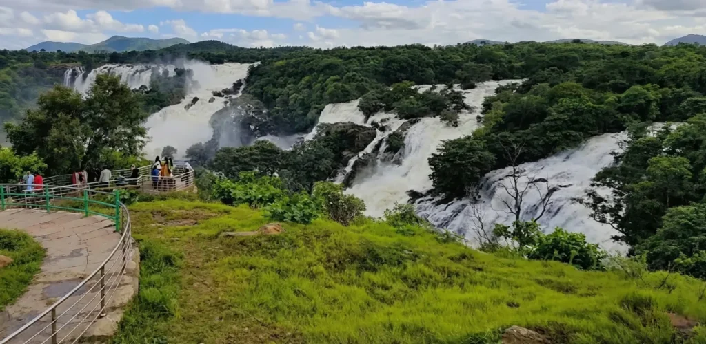 Barachukki Waterfalls near ChukkiMane resort