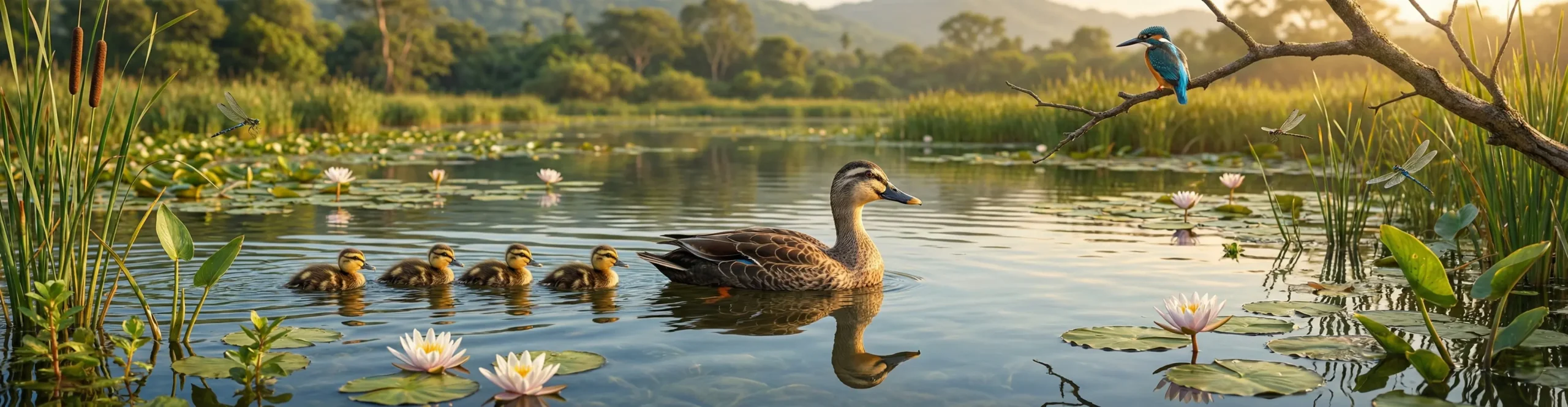 Indian Spot billed Duck