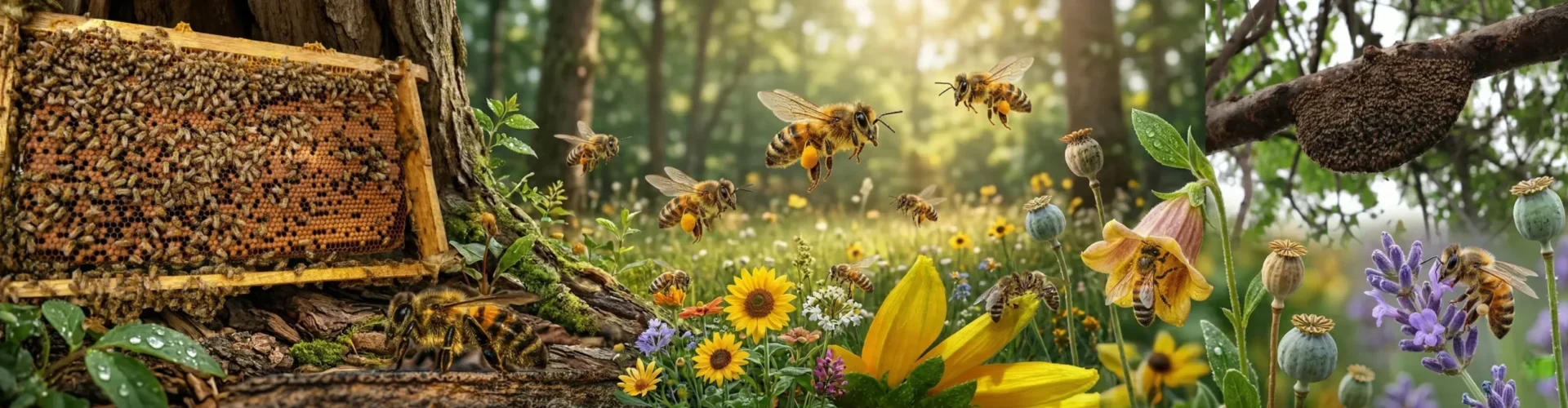 Types of bees and their importance