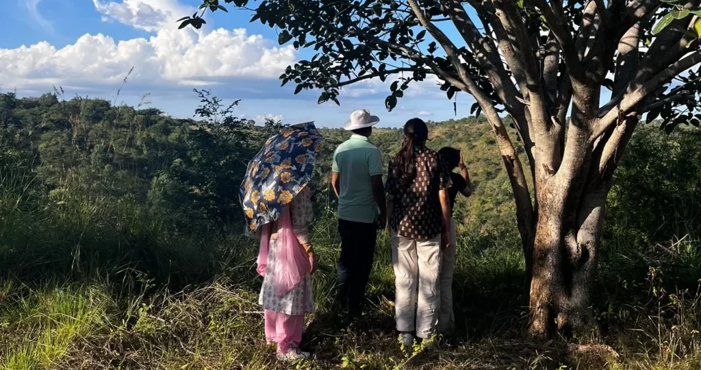 Walking through Karnataka's countryside