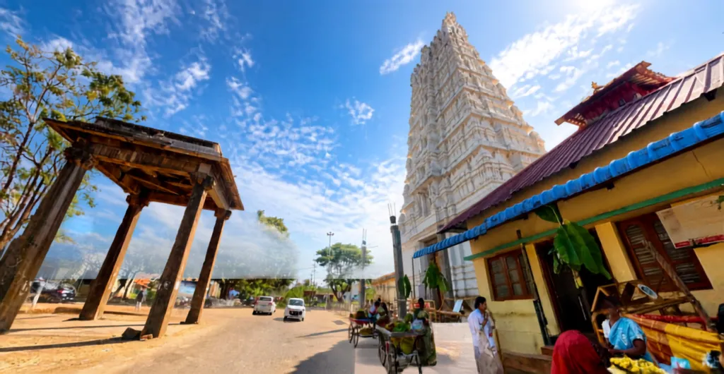 Sri Madhya Ranga Temple at Shivanasamudra near ChukkiMane