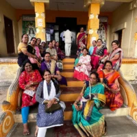Ladies group visited an ancient temple near ChukkiMane