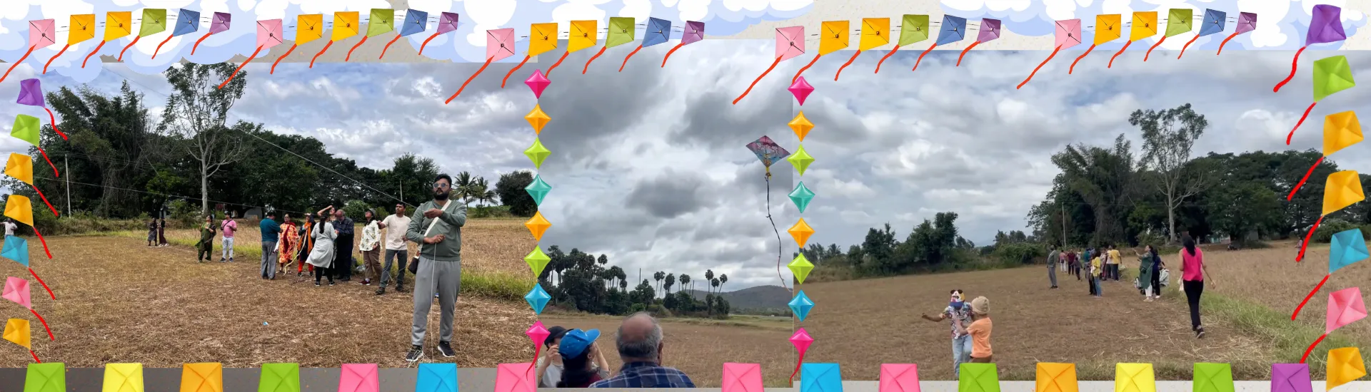 Memorable kite flying experience surrounded by nature at ChukkiMane Memorable kite flying experience surrounded by nature at ChukkiMane