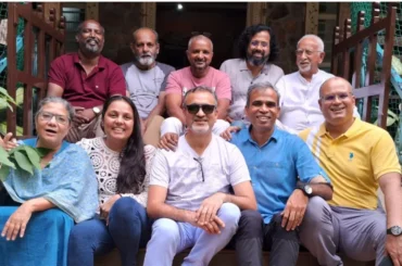 Zen retreat participants gathered at ChukkiMane
